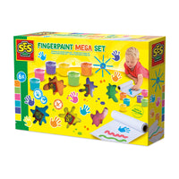 SES Vingerverf mega set 6 kleu