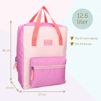 Rugzak Milky Bright Vibes Pink