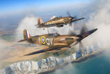 REVELL Spitfr mk.la hurricane