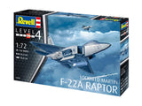 03858 Lockheed Martin F-22A Raptor 1:72