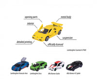 Dream cars Italy 5 Pieces