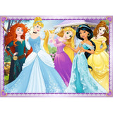 Puzzel 100 4 in 1 Disney princess