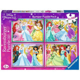 Puzzel 100 4 in 1 Disney princess