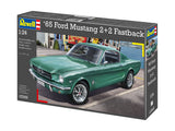 REVELL 1965 Ford Mustang 2+2 Fastback Sportwagen miniatuur Montagekit 1:24