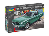 REVELL 1965 Ford Mustang 2+2 Fastback Sportwagen miniatuur Montagekit 1:24