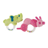 Ring ratel met een zachte knuffel.