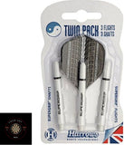 Twin pack hafts Flights White