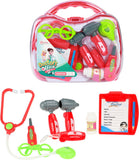 Dokterskoffer groen/rood sound