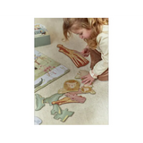 6 puzzels safari friends FSC