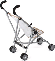 Poppenbuggy Beige beertjes