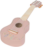 Little Dutch Houten gitaar - Roze FSC - Safari Friends