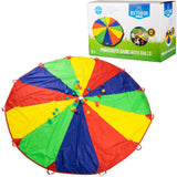 Outdoor Play Parachutedoek met ballen