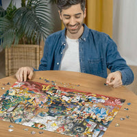 Puzzel 1000 Disney treinstation