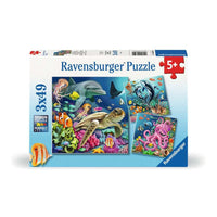 Puzzel 3x49 Onderwater wereld