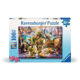 Puzzel 100XXL Dinos in kinderkamer