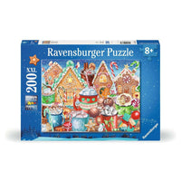 Puzzel 200XXL Kerst koekhuis puzzel