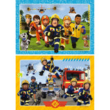 Puzzel 2x12 Brandweerman Sam