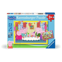 Puzzel 2x12 Peppa's feestje