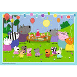 Puzzel 2x24 peppa big