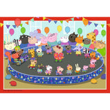 Puzzel 2x24 peppa big