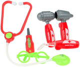 Dokterskoffer groen/rood sound