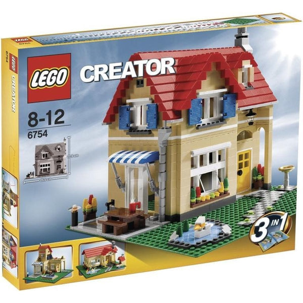 6754 woonhuis lego creator