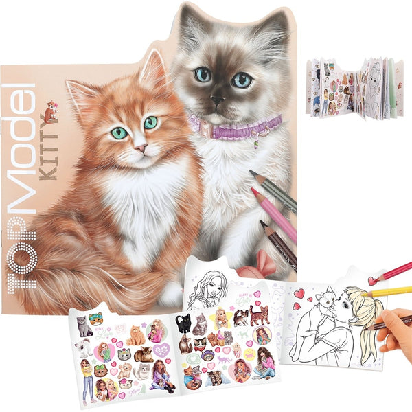 TOPModel Kitty kleurboek KITTY