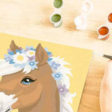 SON: Horse with flowers