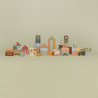 Little Dutch Bouwblokken Little Farm FSC