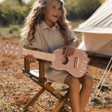 Little Dutch Houten gitaar - Roze FSC - Safari Friends