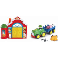 Boederij met tractor muzikaal