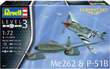 Revell Combat Set Messerschmitt Me262 & P-51B