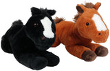 Paard liggend 2 ass. 35 cm