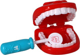 Tandartskoffer met Accessoires, 10dlg.