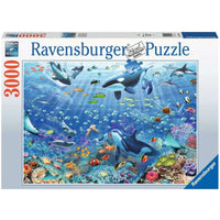 Puzzel 3000 Kleurrijke onderwaterwereld