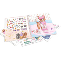 TOPModel Dress Me Up Stickerboek