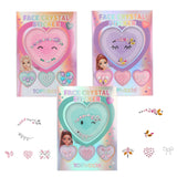 TOPModel face crystal stickers BEAUTY and ME