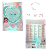 TOPModel face crystal stickers BEAUTY and ME
