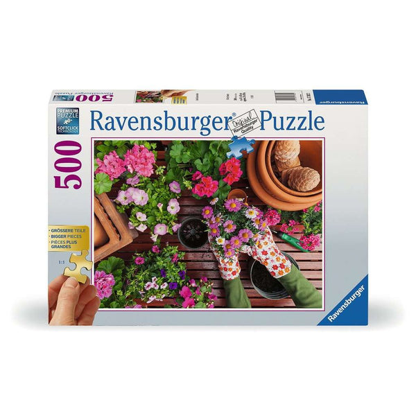 Puzzel 500BIG Liefde voor de tuin