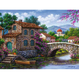 Puzzel 500BIG De brug over het wate