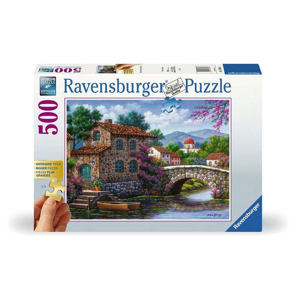 Puzzel 500BIG De brug over het wate