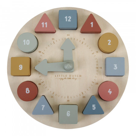 Little Dutch puzzelklok