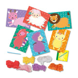 Fluffy dieren borduren SES