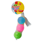 Summertime Beachball ballen 3st in net