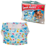 Freds Wasbare Zwemluier Blauw 4-9kg Maat 1