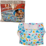Freds Wasbare Zwemluier Blauw 9-16kg Maat 2
