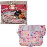 Freds Wasbare Zwemluier Roze 9-16kg Maat 2