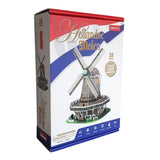 Cubic Fun 3d Puzzel Molen LED