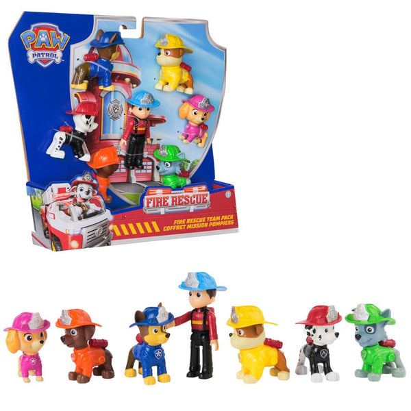 Paw Patrol Fire Rescue 7 Figures Gift Pack