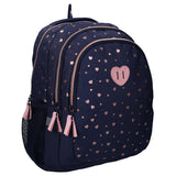 Rugzak Studio V Heartbeat blue